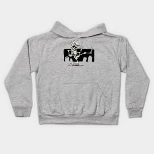 Mr. Bone Jangles Kids Hoodie